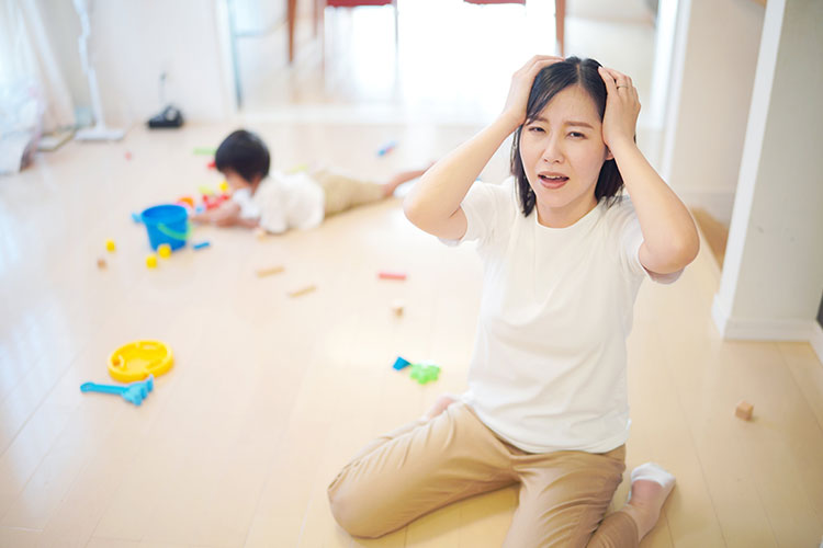 産後ストレスのイメージ写真